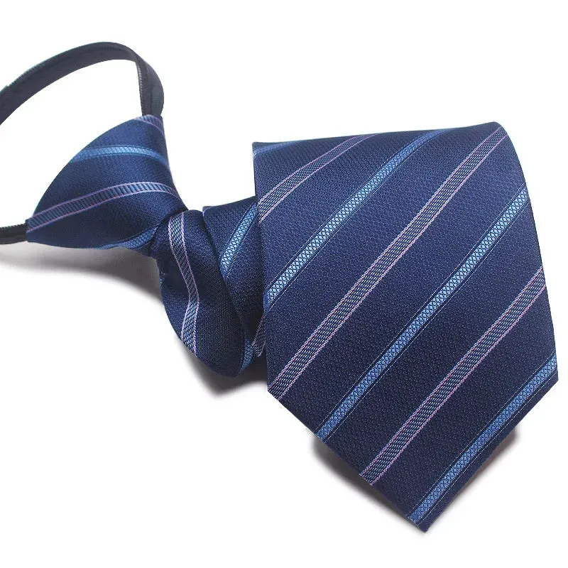 MC - Plaid Skinny Tie: 8cm, slim design, ideal accessory for business and wedding events