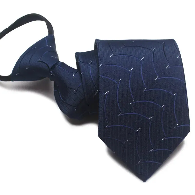 MC - Plaid Skinny Tie: 8cm, slim design, ideal accessory for business and wedding events