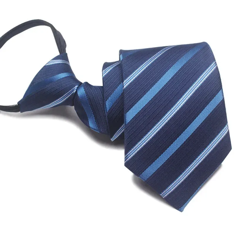 MC - Plaid Skinny Tie: 8cm, slim design, ideal accessory for business and wedding events