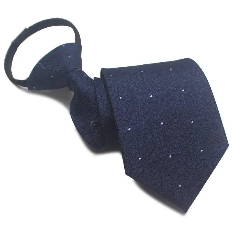 MC - Plaid Skinny Tie: 8cm, slim design, ideal accessory for business and wedding events