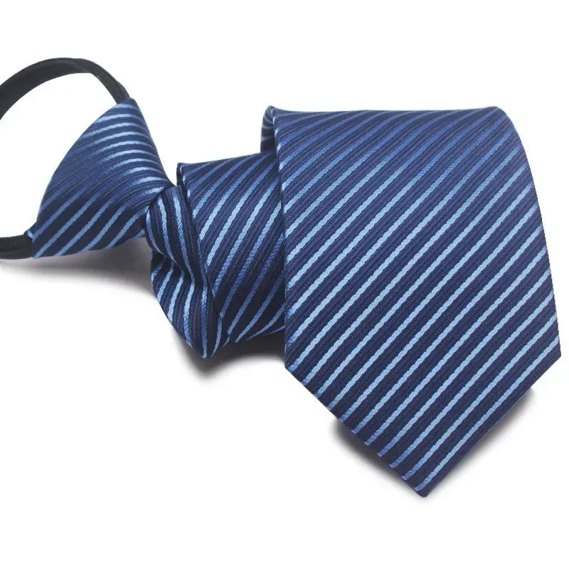 MC - Plaid Skinny Tie: 8cm, slim design, ideal accessory for business and wedding events