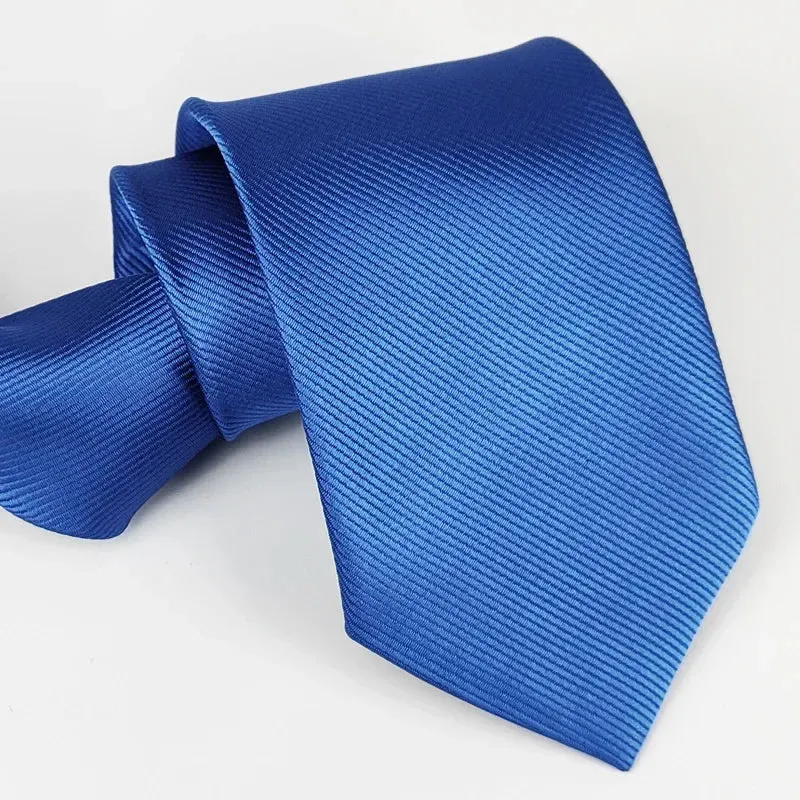 MC - Plaid Skinny Tie: 8cm, slim design, ideal accessory for business and wedding events