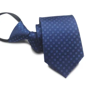 MC - Plaid Skinny Tie: 8cm, slim design, ideal accessory for business and wedding events