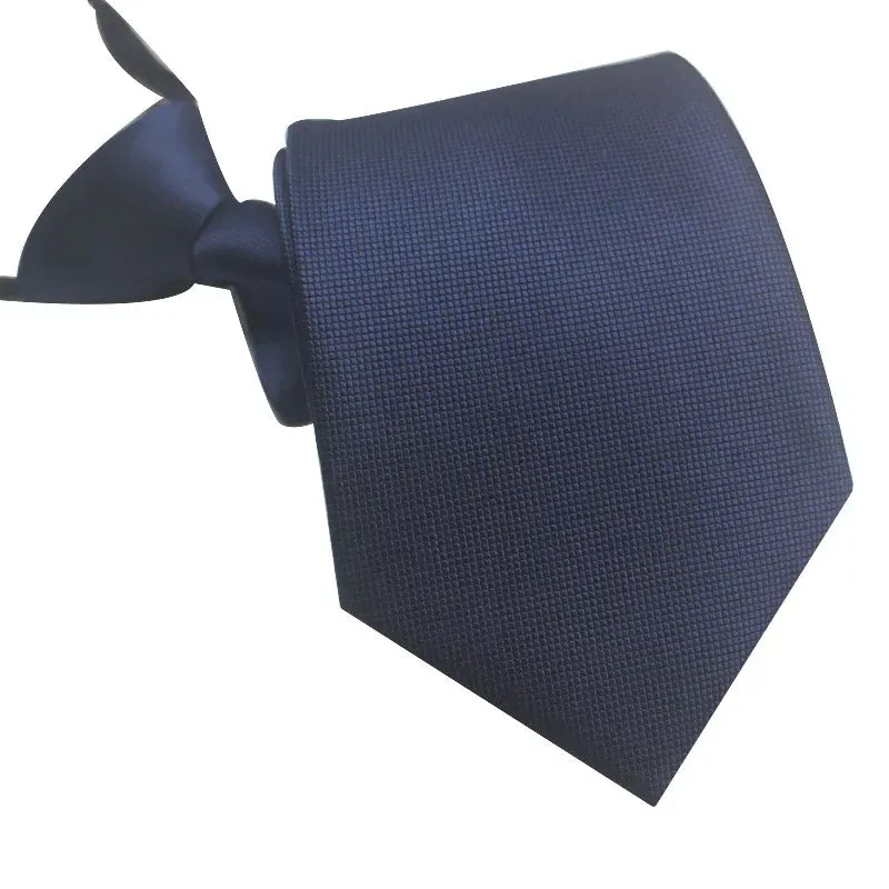 MC - Plaid Skinny Tie: 8cm, slim design, ideal accessory for business and wedding events