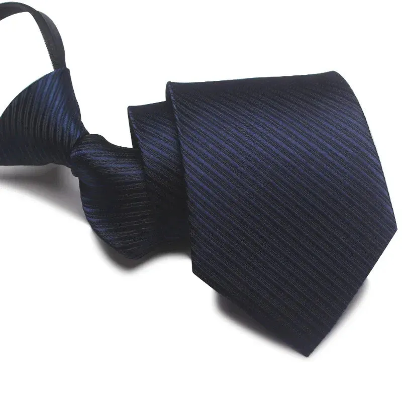 MC - Plaid Skinny Tie: 8cm, slim design, ideal accessory for business and wedding events
