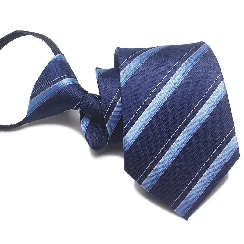 MC - Plaid Skinny Tie: 8cm, slim design, ideal accessory for business and wedding events