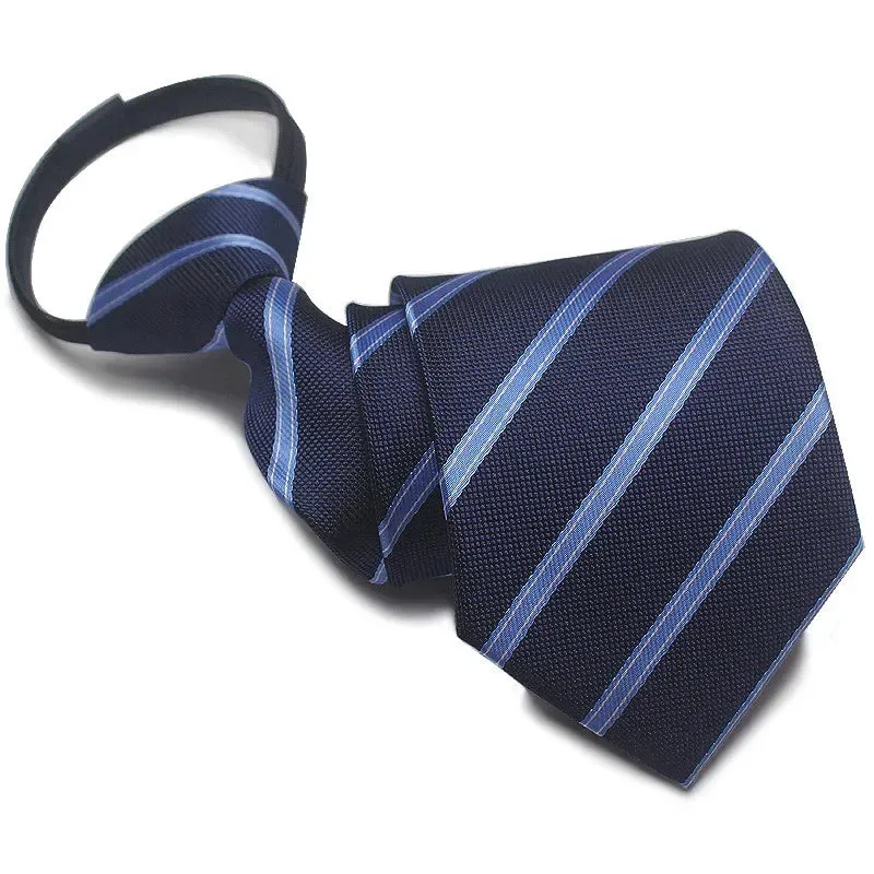MC - Plaid Skinny Tie: 8cm, slim design, ideal accessory for business and wedding events