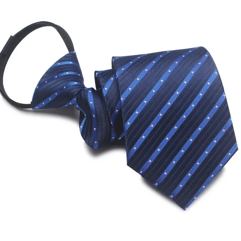 MC - Plaid Skinny Tie: 8cm, slim design, ideal accessory for business and wedding events