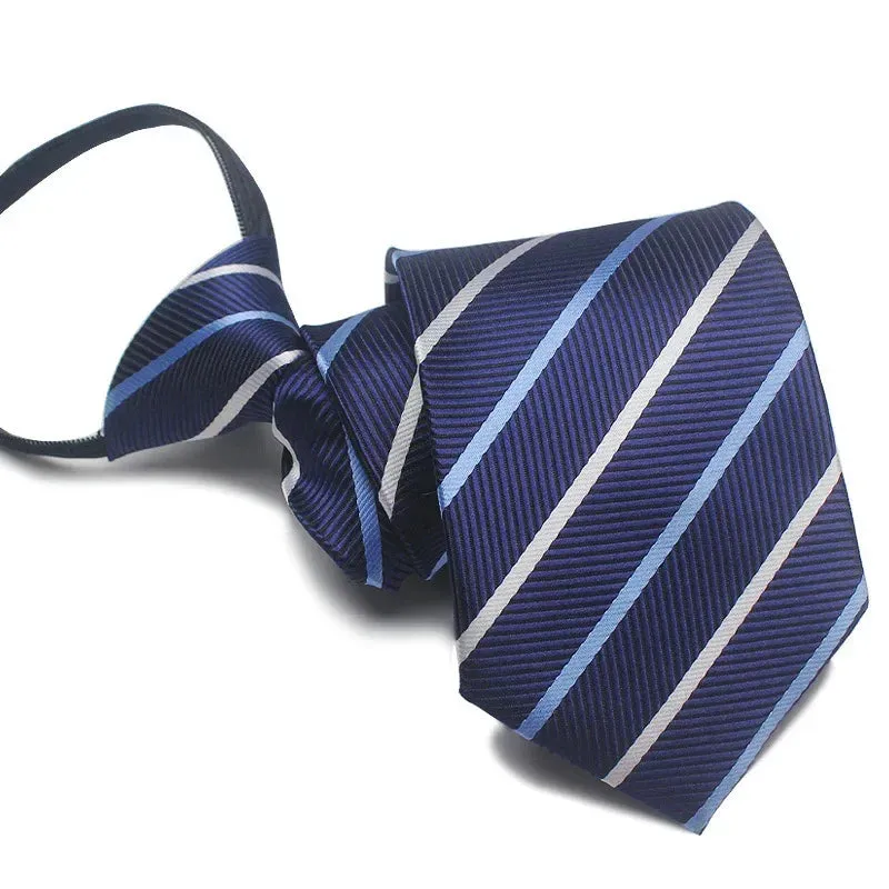 MC - Plaid Skinny Tie: 8cm, slim design, ideal accessory for business and wedding events