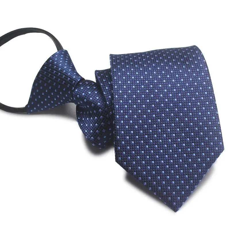 MC - Plaid Skinny Tie: 8cm, slim design, ideal accessory for business and wedding events