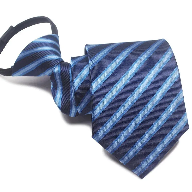 MC - Plaid Skinny Tie: 8cm, slim design, ideal accessory for business and wedding events