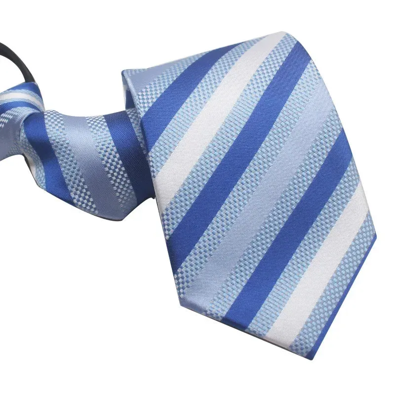 MC - Plaid Skinny Tie: 8cm, slim design, ideal accessory for business and wedding events