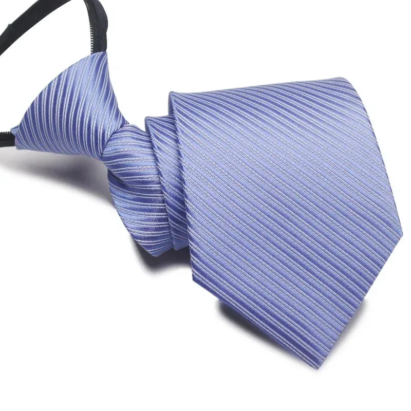 MC - Plaid Skinny Tie: 8cm, slim design, ideal accessory for business and wedding events
