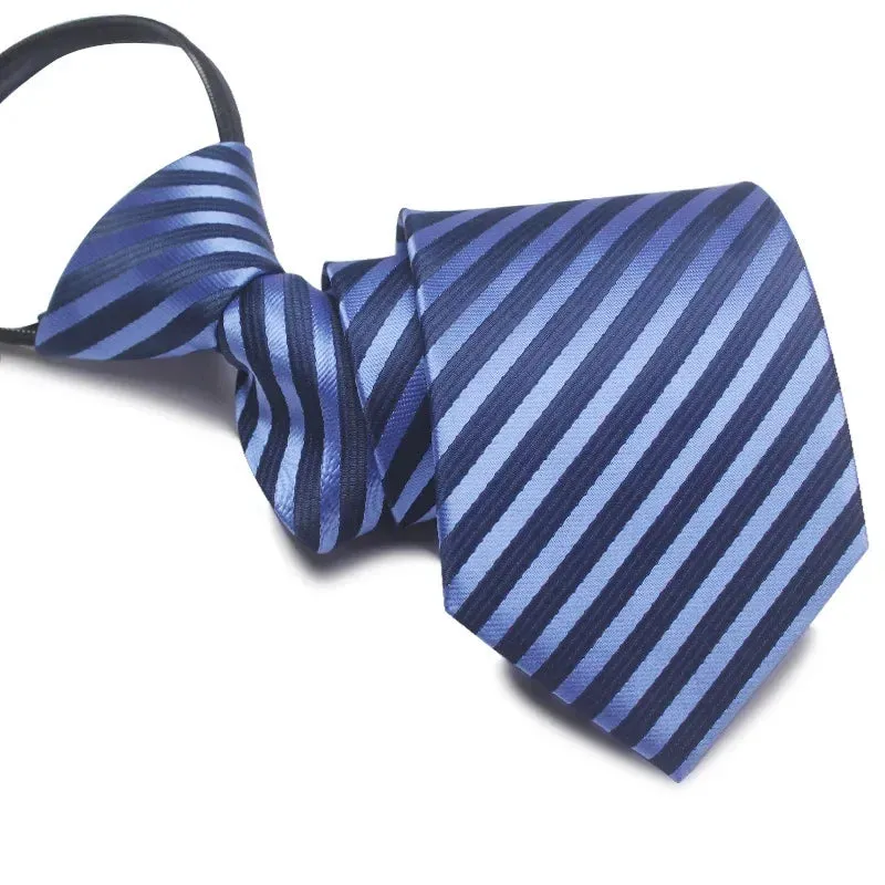 MC - Plaid Skinny Tie: 8cm, slim design, ideal accessory for business and wedding events