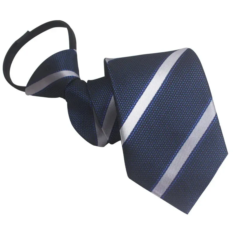 MC - Plaid Skinny Tie: 8cm, slim design, ideal accessory for business and wedding events