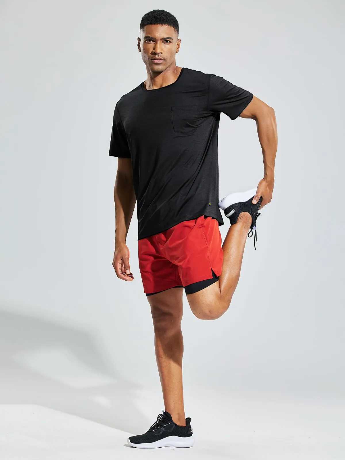 Men's Dry Fit Athletic T-Shirt with Pocket