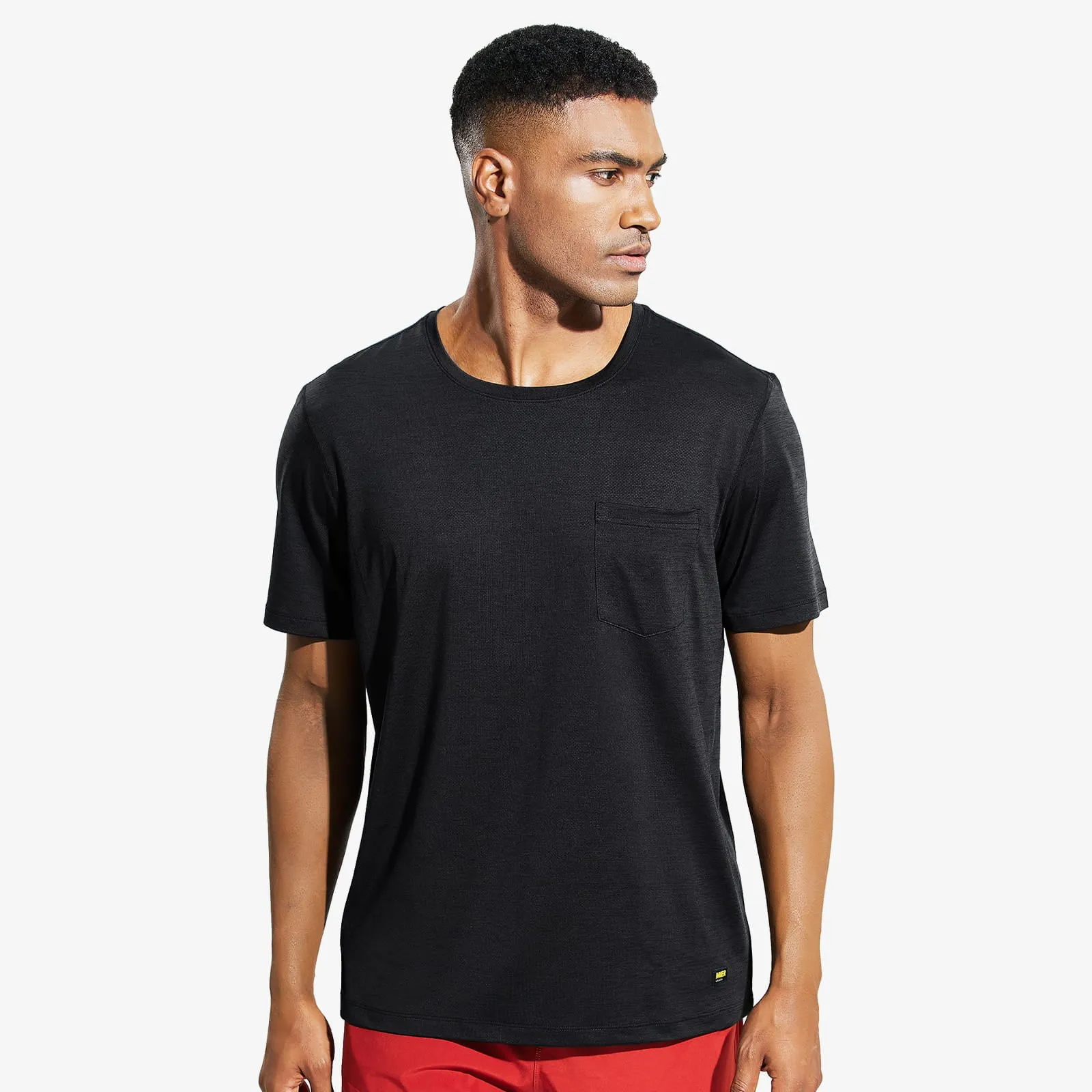 Men's Dry Fit Athletic T-Shirt with Pocket