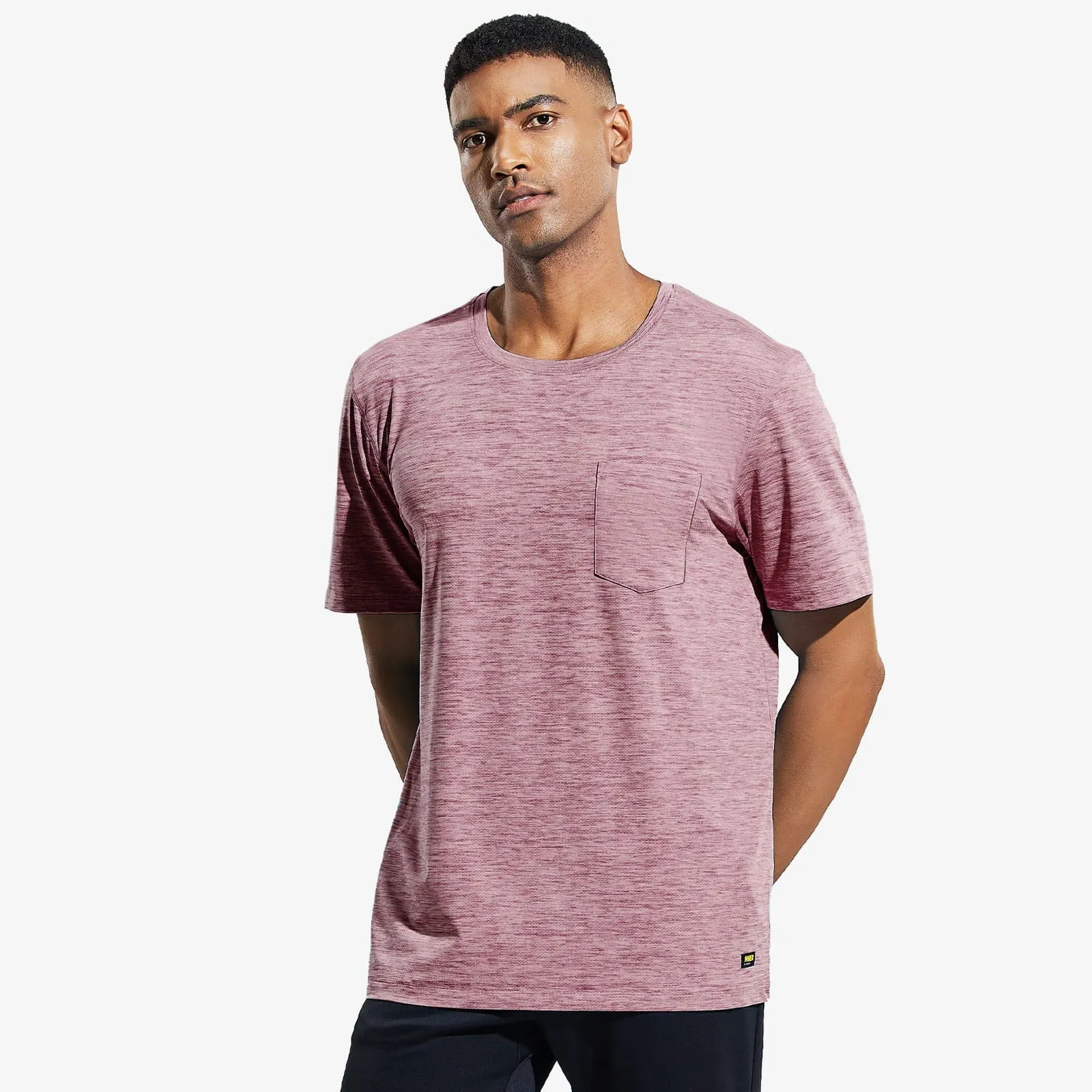 Men's Dry Fit Athletic T-Shirt with Pocket