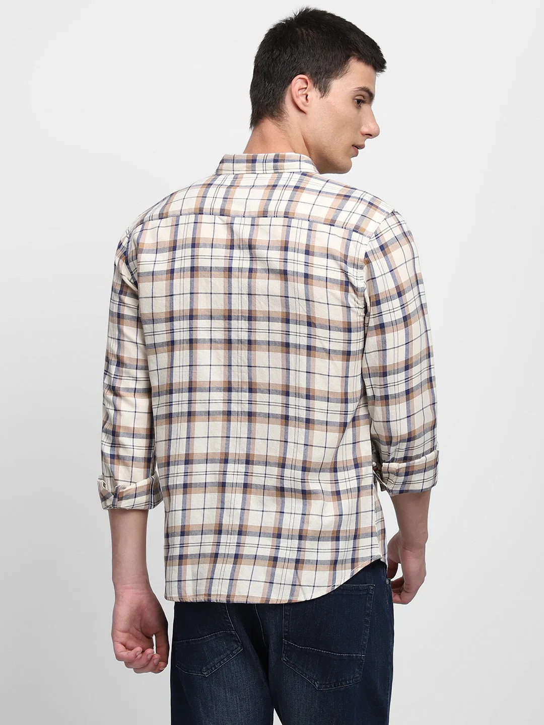Men's Khaki Casual Shirts