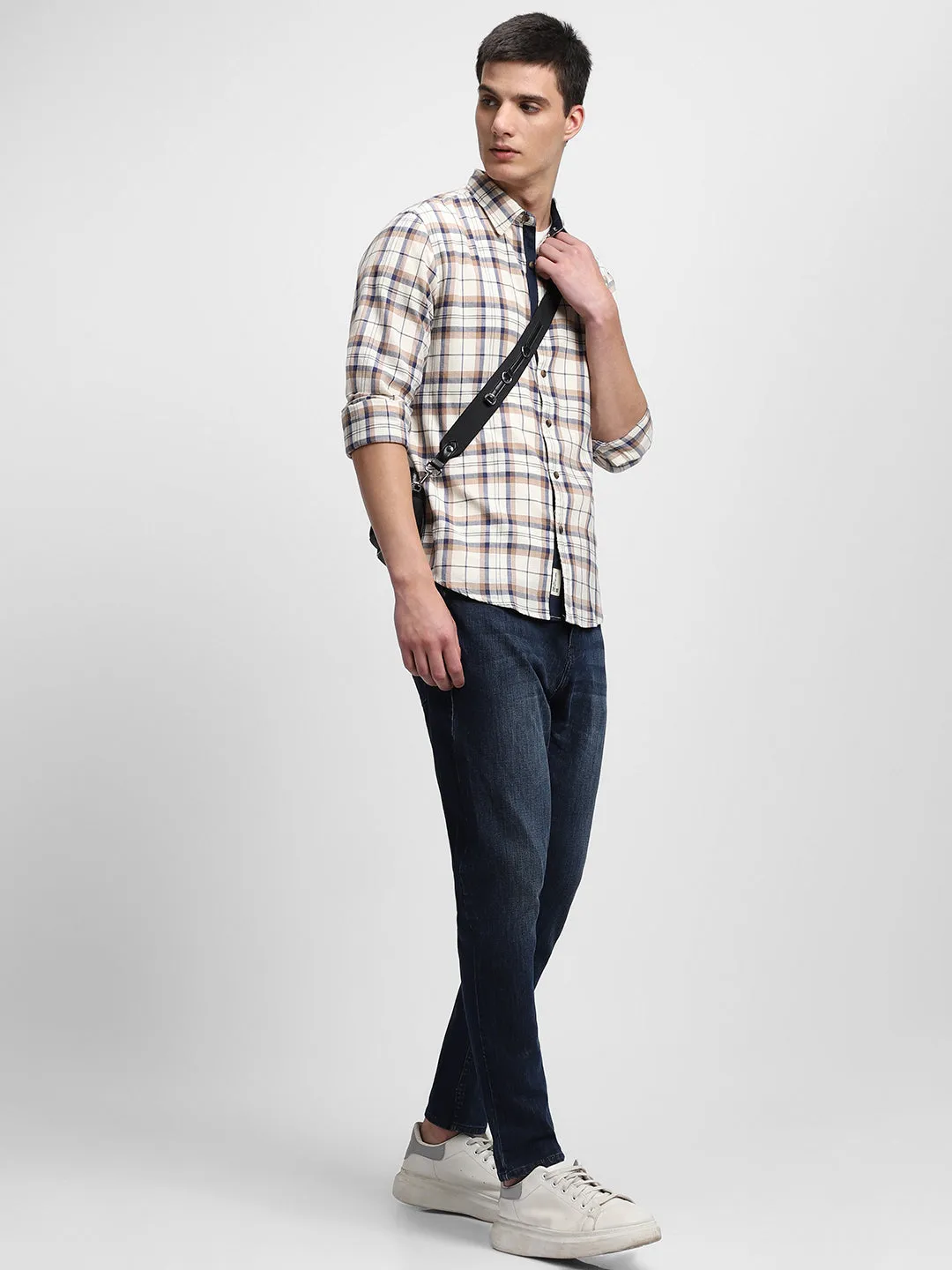 Men's Khaki Casual Shirts