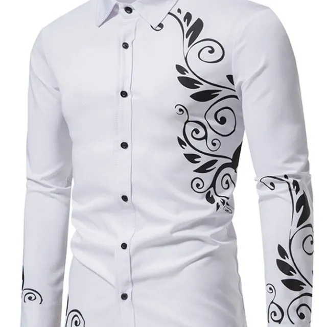 Men's Luxury Long Sleeved Shirt
