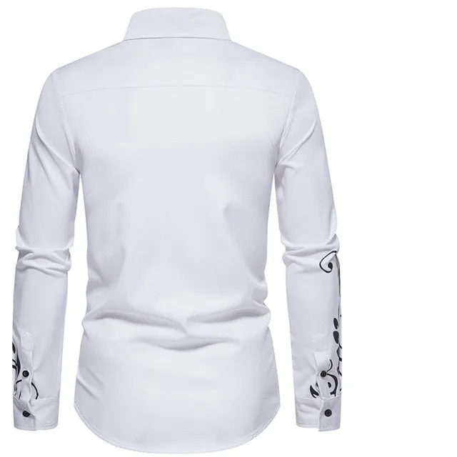 Men's Luxury Long Sleeved Shirt
