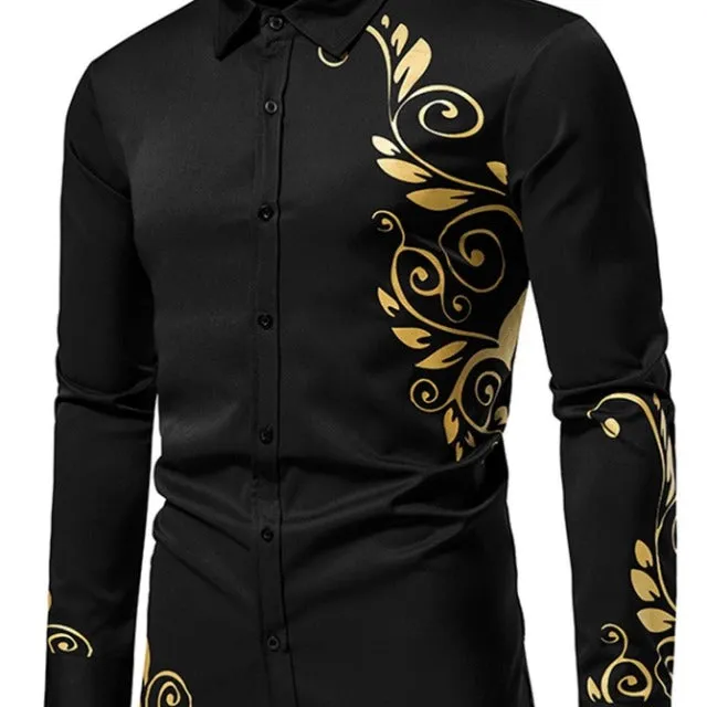 Men's Luxury Long Sleeved Shirt