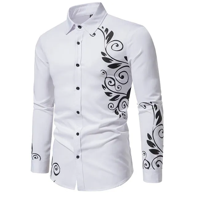 Men's Luxury Long Sleeved Shirt