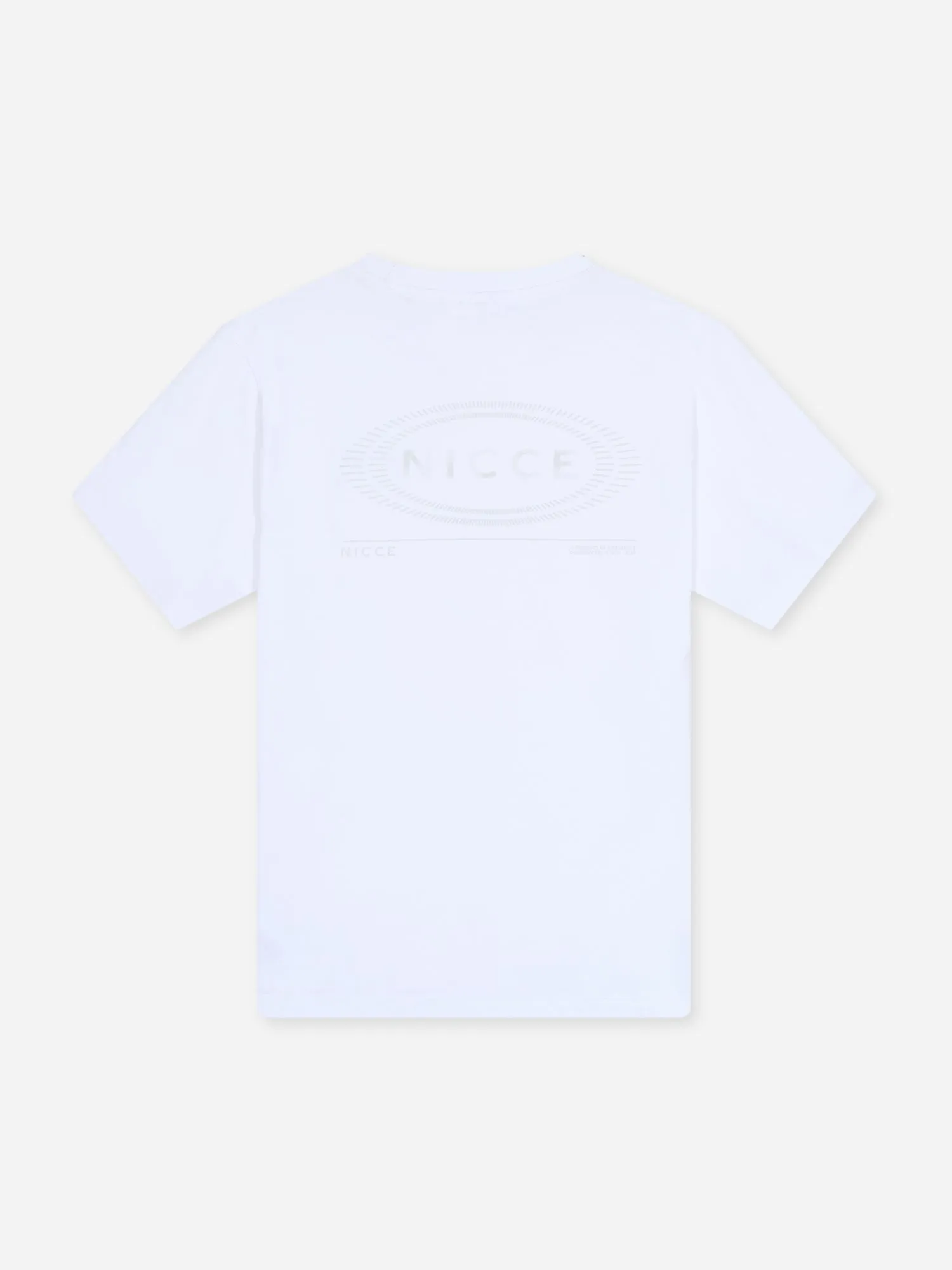 NICCE Mens Apex T-Shirt | White