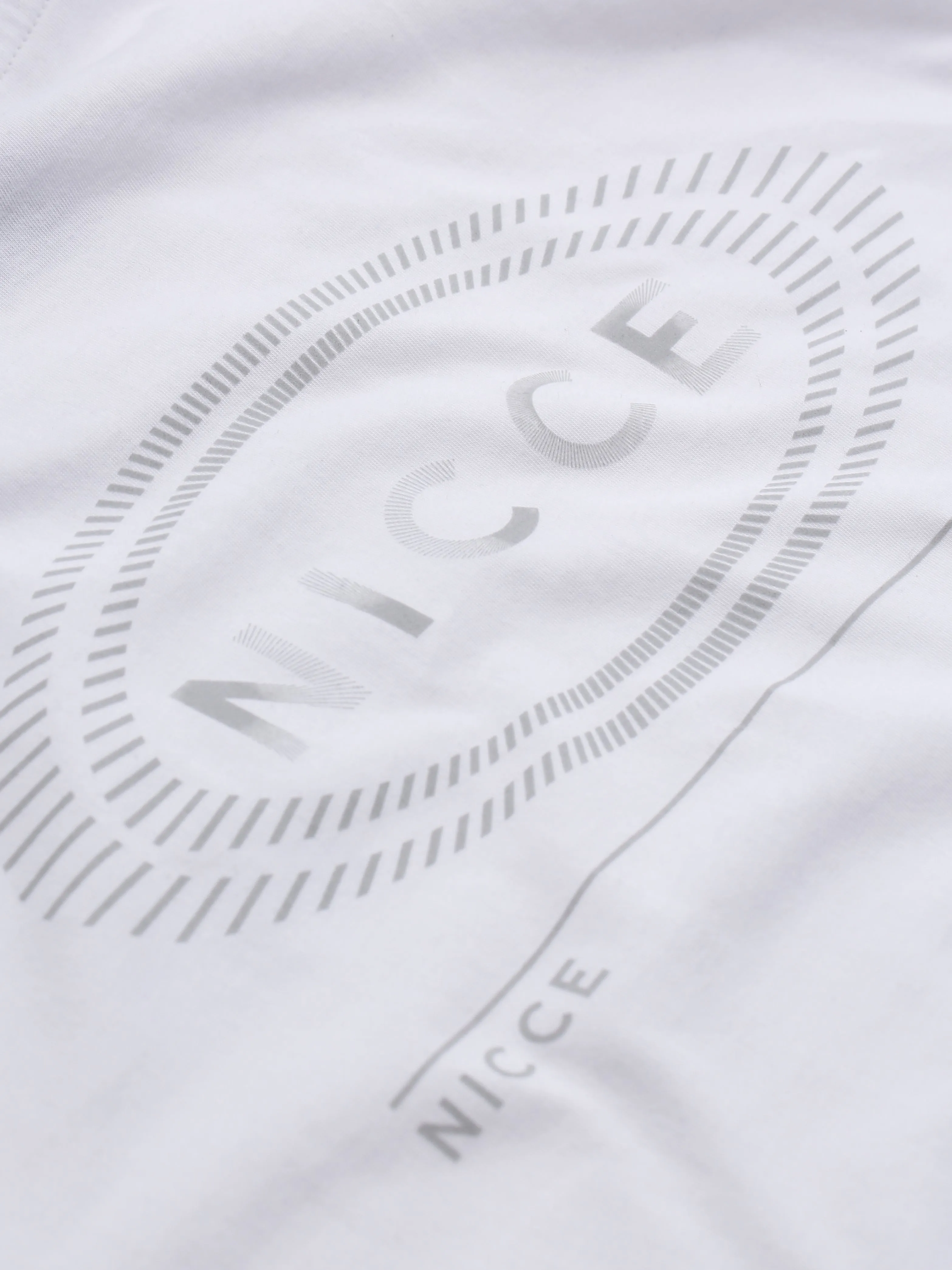 NICCE Mens Apex T-Shirt | White
