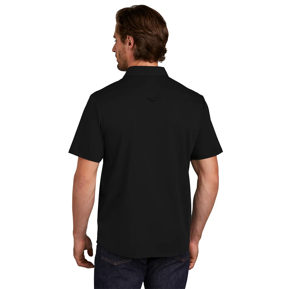 OGIO® Extend Short Sleeve Button-Up - Blacktop