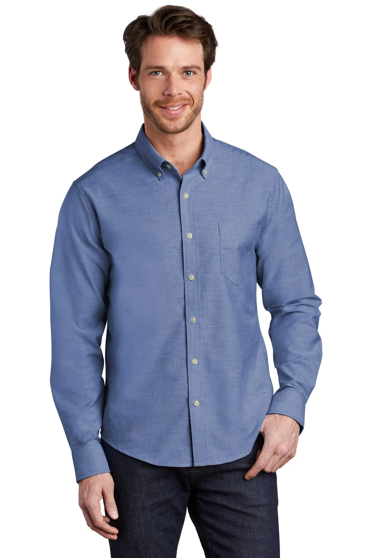 Port Authority Untucked Fit SuperPro ™ Oxford S651