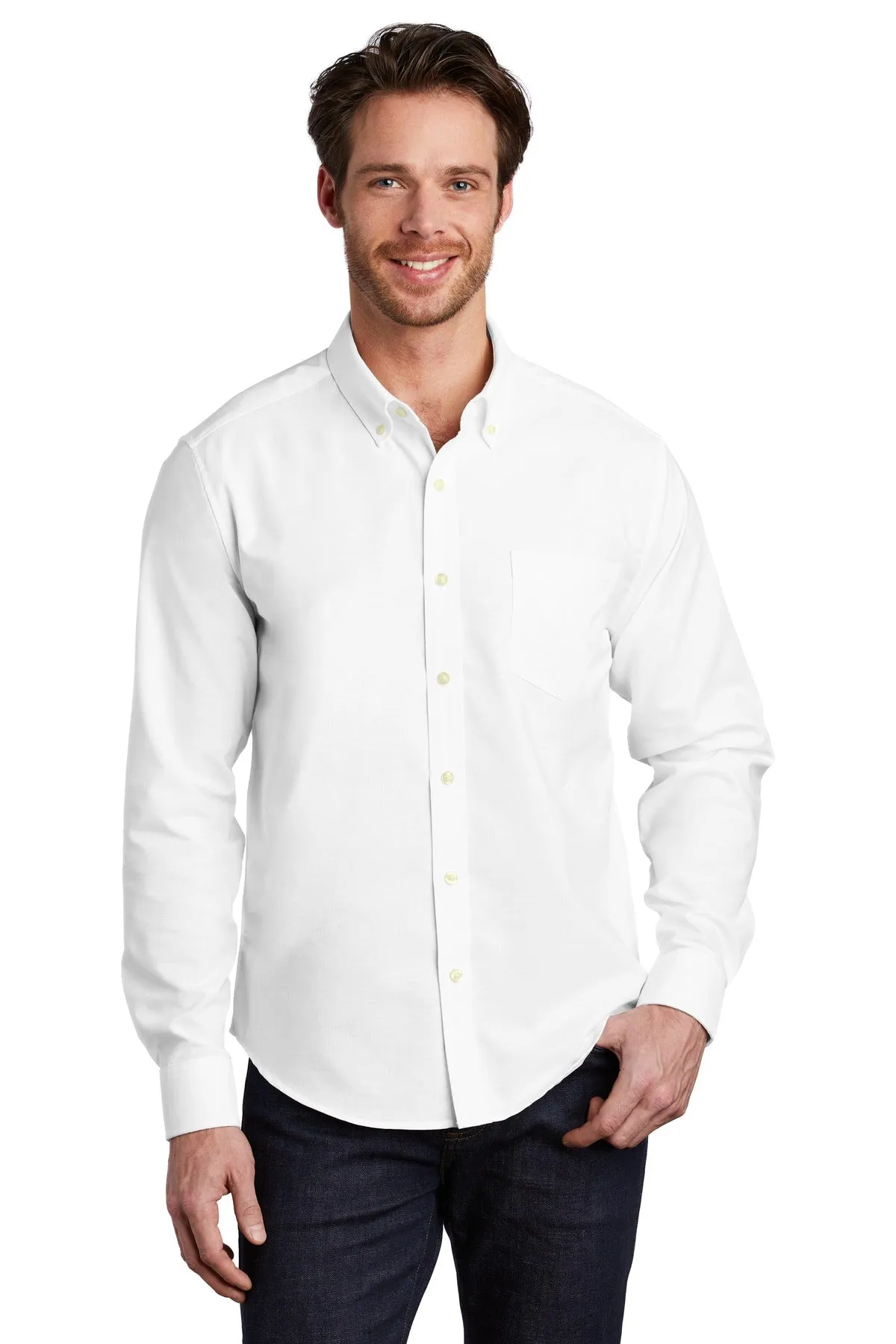 Port Authority Untucked Fit SuperPro ™ Oxford S651