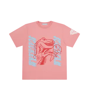 PUFF PRINT TYO T-SHIRT - DEEP PINK
