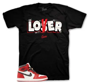 Retro 1 Lost and Found Loser Lover Shirt