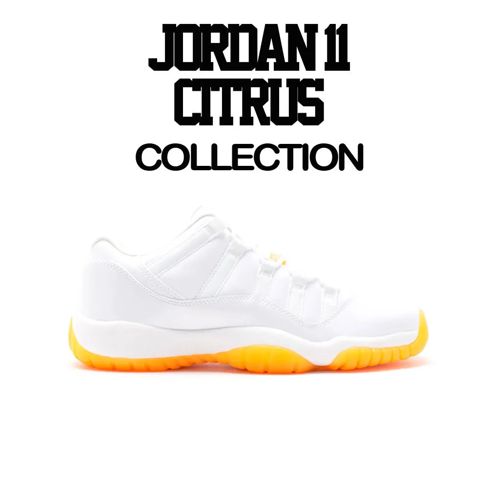 Retro 11 Bright Citrus Paid in Full Shirt