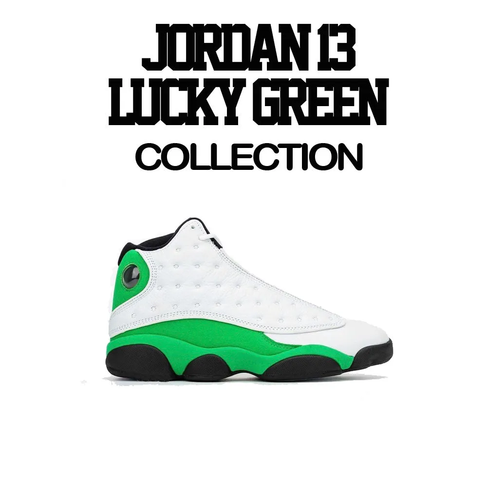 Retro 13 Lucky Green Crafting Shirt