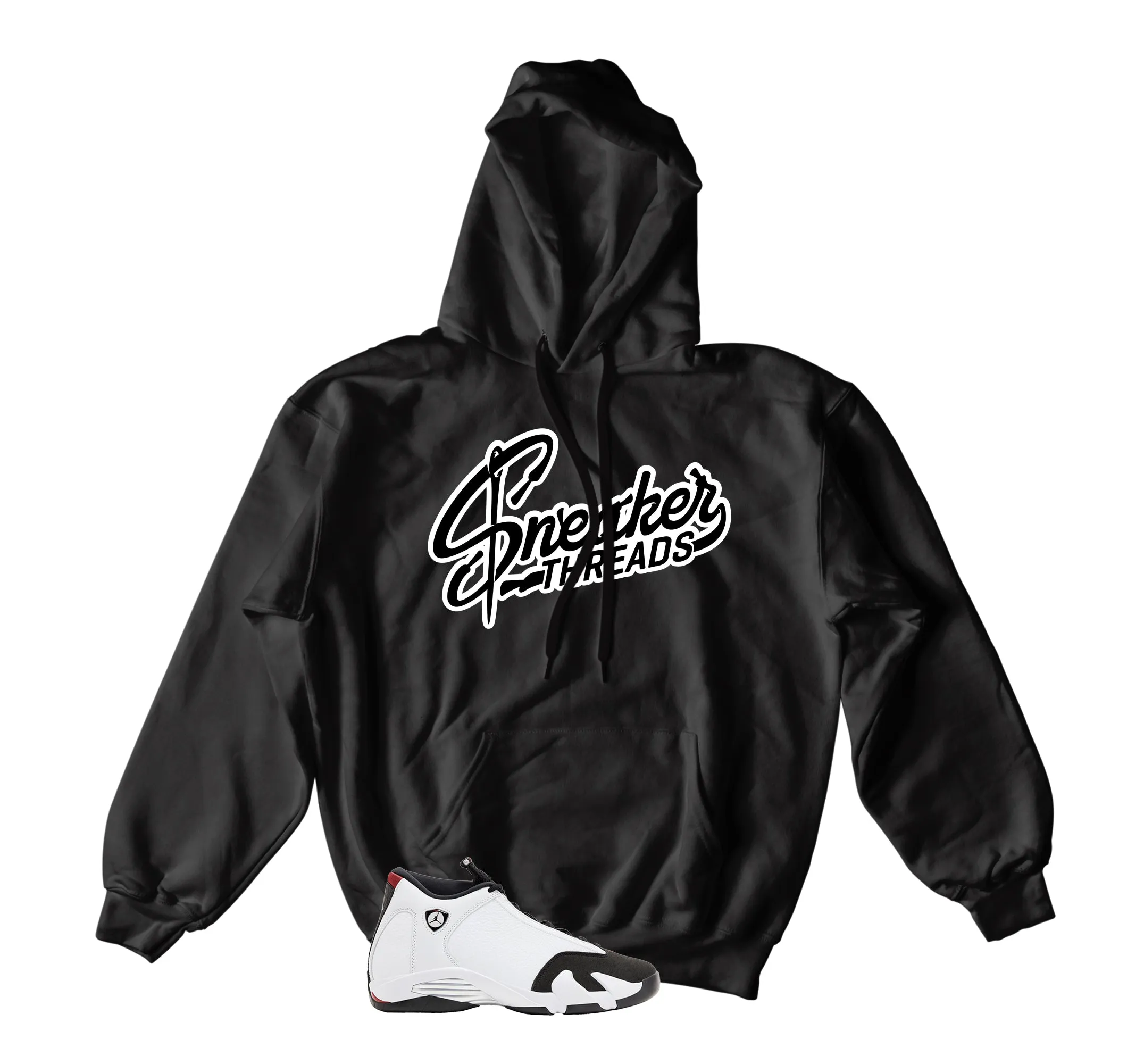 Retro 14 Black Sneaker Threads Hoody
