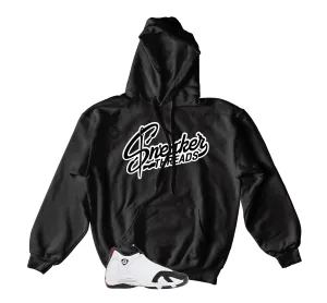 Retro 14 Black Sneaker Threads Hoody