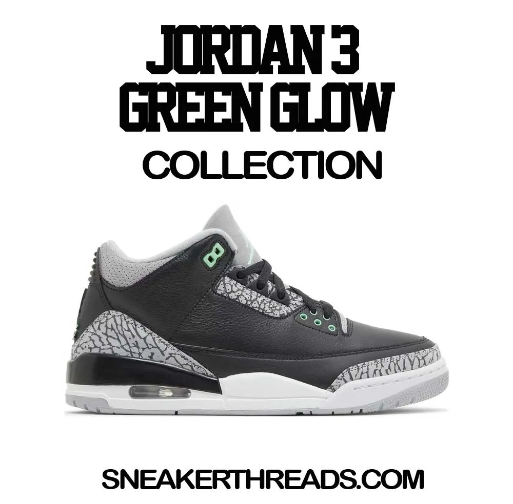 Retro 3 Green Glow Haters Shirt