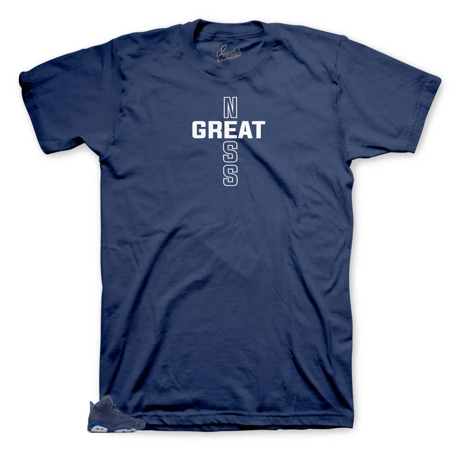 Retro 6 Diffused Greatness Cross Shirt