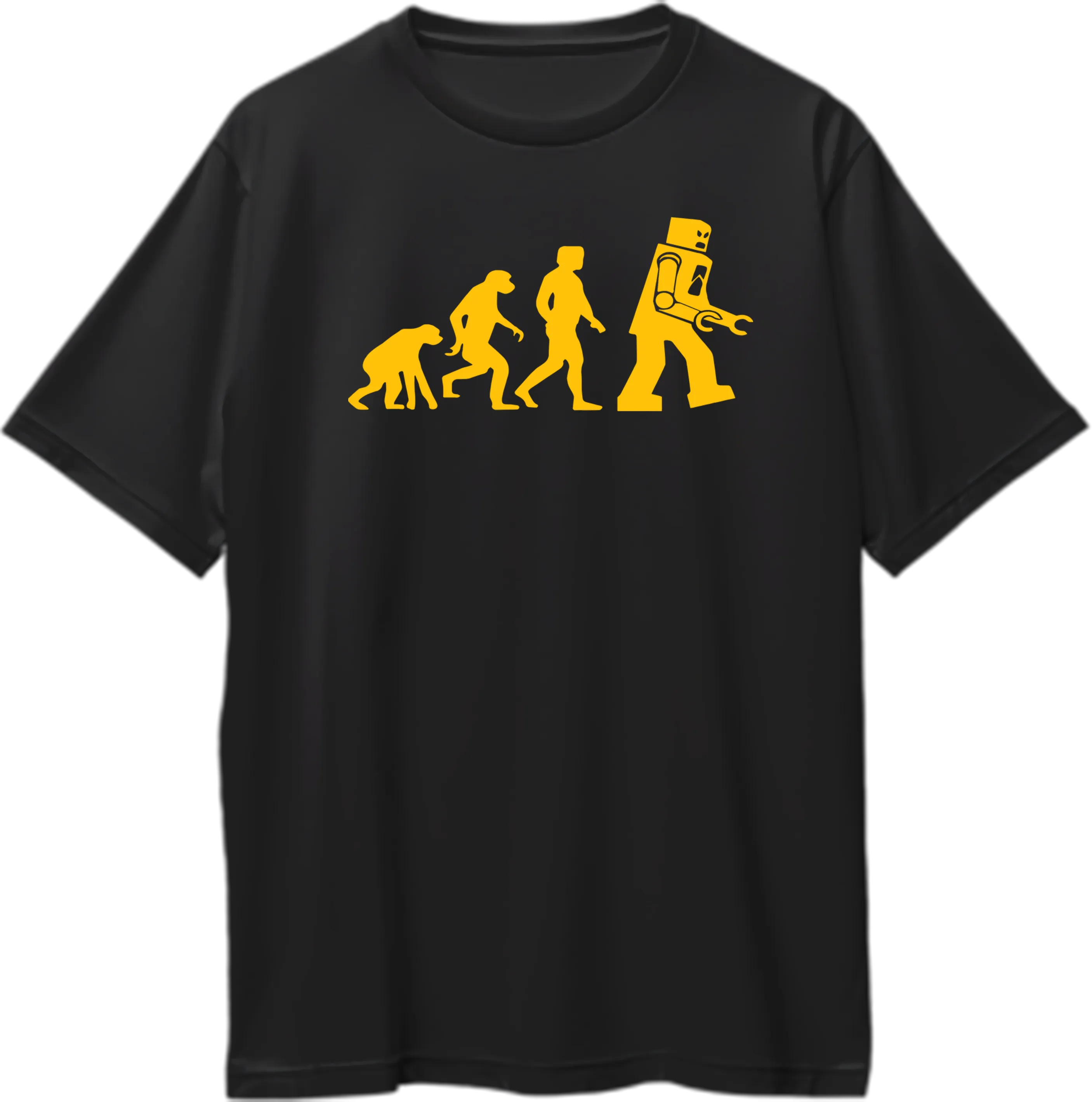 Robotic Evolution Oversized Unisex T-Shirts