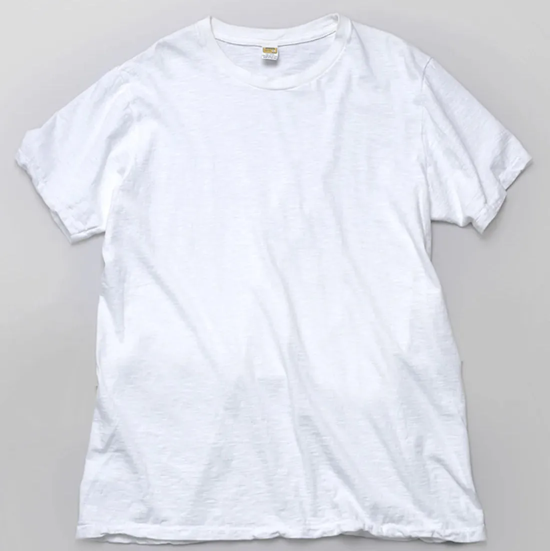 Rolled Short Sleeve Crewneck Tee