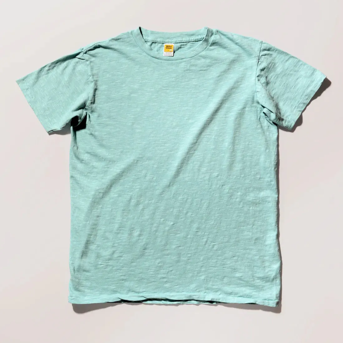 Rolled Short Sleeve Crewneck Tee