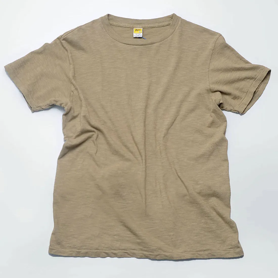 Rolled Short Sleeve Crewneck Tee