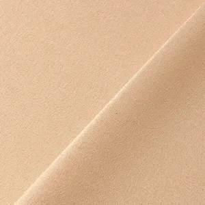 Satin Back Crepe Fabric, Black- Width 112cm