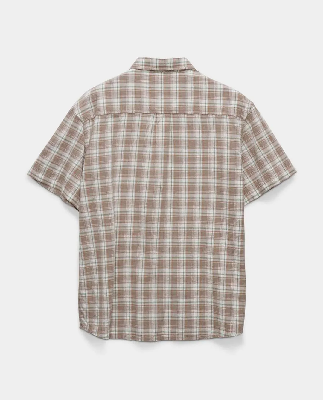 S/Double - Blend Check Shirt - Honey