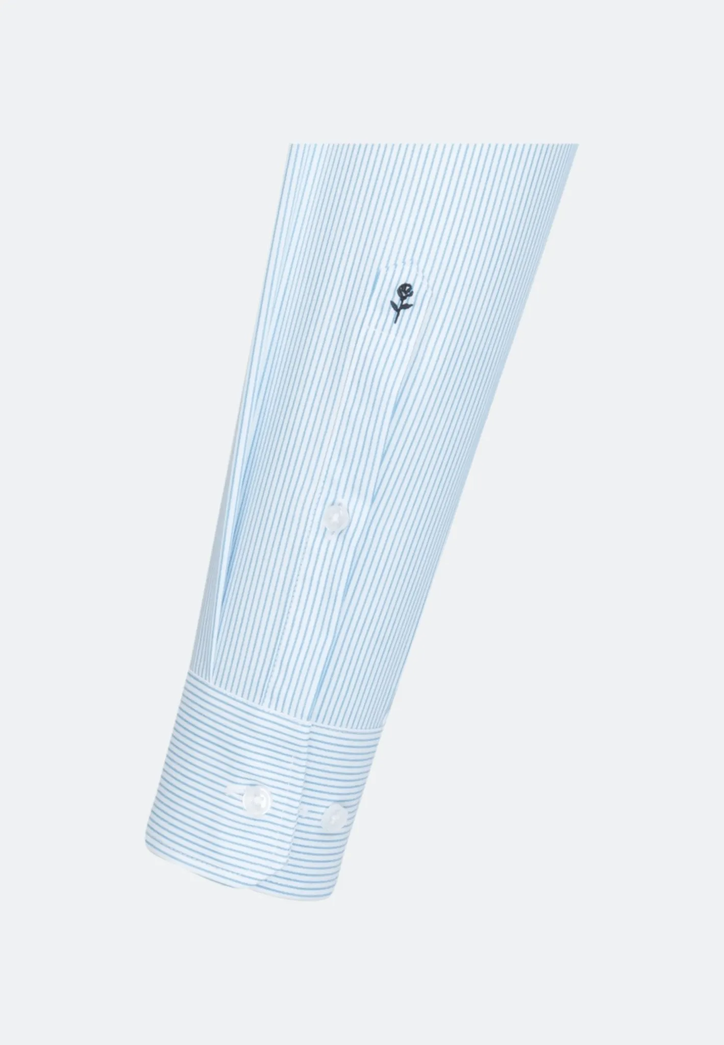 SEIDENSTICKER Poplin Kent-Collar Shirt BLUE