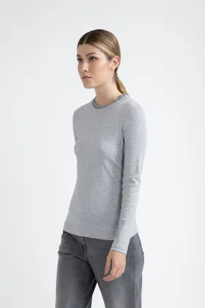 Stretch jersey T-shirt