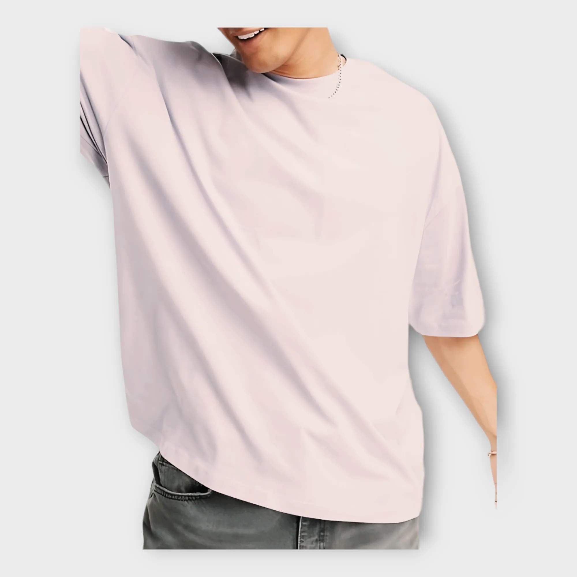 Summer White Short Sleeve Basic T-shirt For Mens